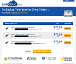 JustCloud.com Backup External Drives